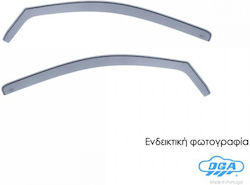 Ζευγαρι Μπροστινοι Ανεμοθραυστες Toyota 4-runner 4d 1990-1995 Hilux Double Cab 5d 1989-1997 Ευκαμπτο Χυτο Ακρυλικο Γυαλι Cast Acrylic Glass Dga 2 Τεμ