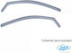 Pair of Front Windbreakers Toyota 4-runner 4d 1990-1995 Hilux Double Cab 5d 1989-1997 Flexible Cast Acrylic Glass Dga 2 Pcs