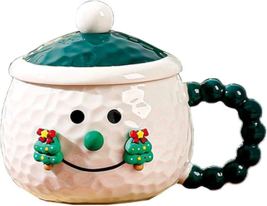 Dorosimo Christmas Mug Ceramic Green