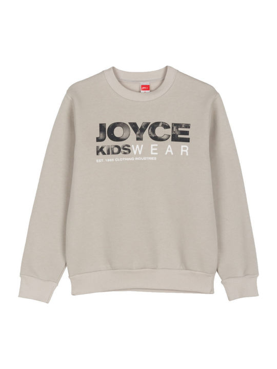 Joyce Παιδικό Φούτερ Grey Kidswear