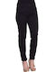 Damen Stoff Hose Black