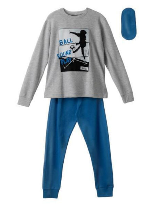 Hashtag Kids' Pajamas Winter Gray