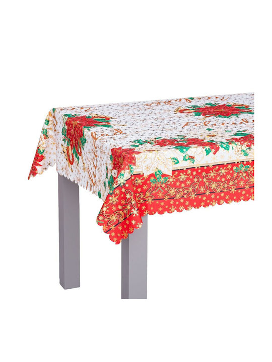 BigBuy Christmas Tablecloth Multicolour L147xW275cm.