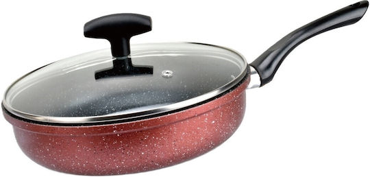 Τηγάνι Καπάκι Rosberg R51319g22cd 22 Cm Βαθύ Μαρμάρινη Επίστρωση Επαγωγή Μπορντώ Μελανζέ Τηγάνι Καπάκι Rosberg R51319g22cd 22 Cm Βαθύ Μαρμάρινη Επίστρωση Επαγωγή Μπορντώ Μελανζέ