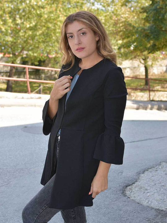 Gianni Rodini Γυναικείο Σακάκι Μαύρο