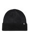 Beanie Ανδρικός Σκούφος Πλεκτός σε Μαύρο χρώμα