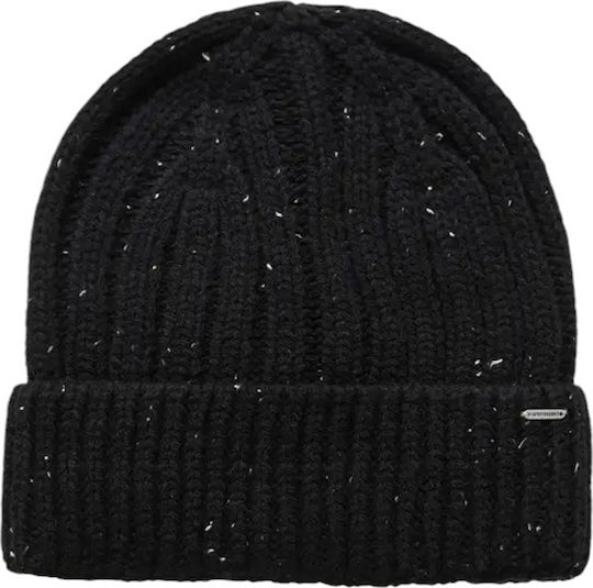 Beanie Beanie Knitted in Black color