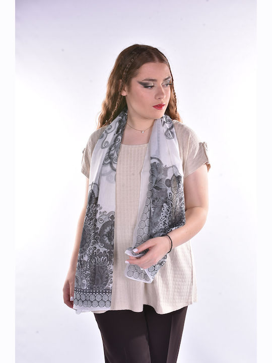 Raiden Women's Scarf Gray