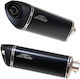 Apido Trioval Motorcycle Exhaust End for Kawasaki Kaze R 115 for Modenas X-CITE for Triumph Daytona for Honda GLX