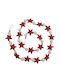 Polihome Weihnachtliche Girlande Plastik Starshard 180cm 1Stück