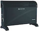 Eurolamp Convector Heater Floor 2000W 53x19.5cm Black