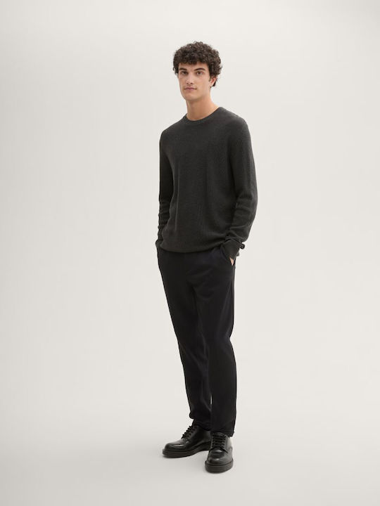 Tom Tailor Παντελόνι Chino σε Slim Εφαρμογή Μαυρο