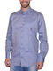 Langärmlig Hemd Blue
