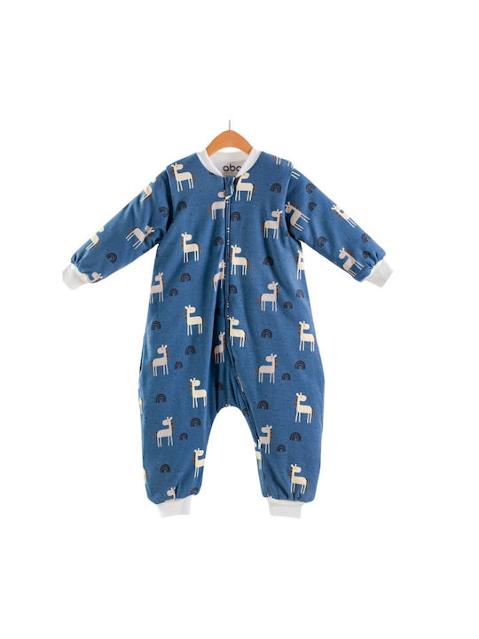 abo Winter Sleeping Bag with Feet 2.5 Tog with Detachable Sleeves