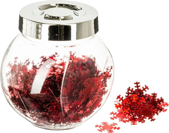 Fééric Lights and Christmas Craft Item 65gr 100pcs in Red Color