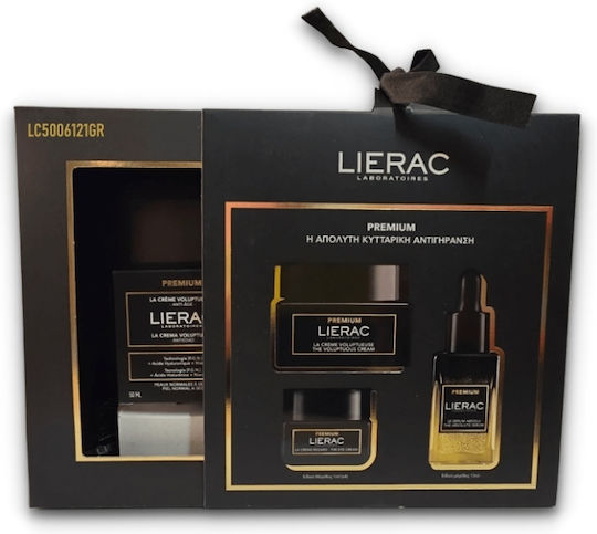 Lierac Premium Voluptueuse Комплект за грижа за кожата за Против стареене & Блясък 3бр