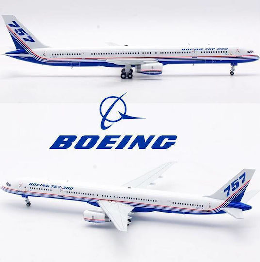 Metal Modeling Figure Airplane in Scale 1:200 27.2x19cm.