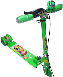 Kids Scooter Foldable 101-71510 3-Wheel Green