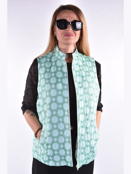 Paul - Christophe Ärmellos Jacke Mint