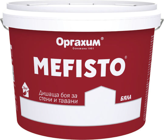 Weiße Farbe Mefisto Innenwände Decken 5 kg