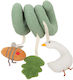 Bimbidreams Spiral Baby Toy for Cot and Stroller Farm for Newborns