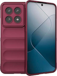 Techsuit Magic Back Cover Silicone Burgundy (Xi...