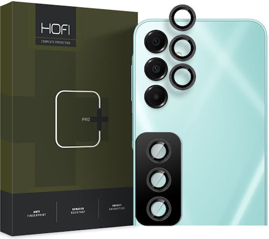 Hofi Camring Pro+ Προστασία Κάμερας Tempered Glass Μαύρο για το Galaxy S24 FE