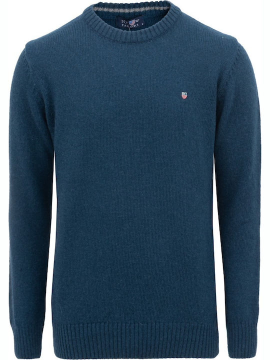 New York Tailors Pullover Petrol Blue