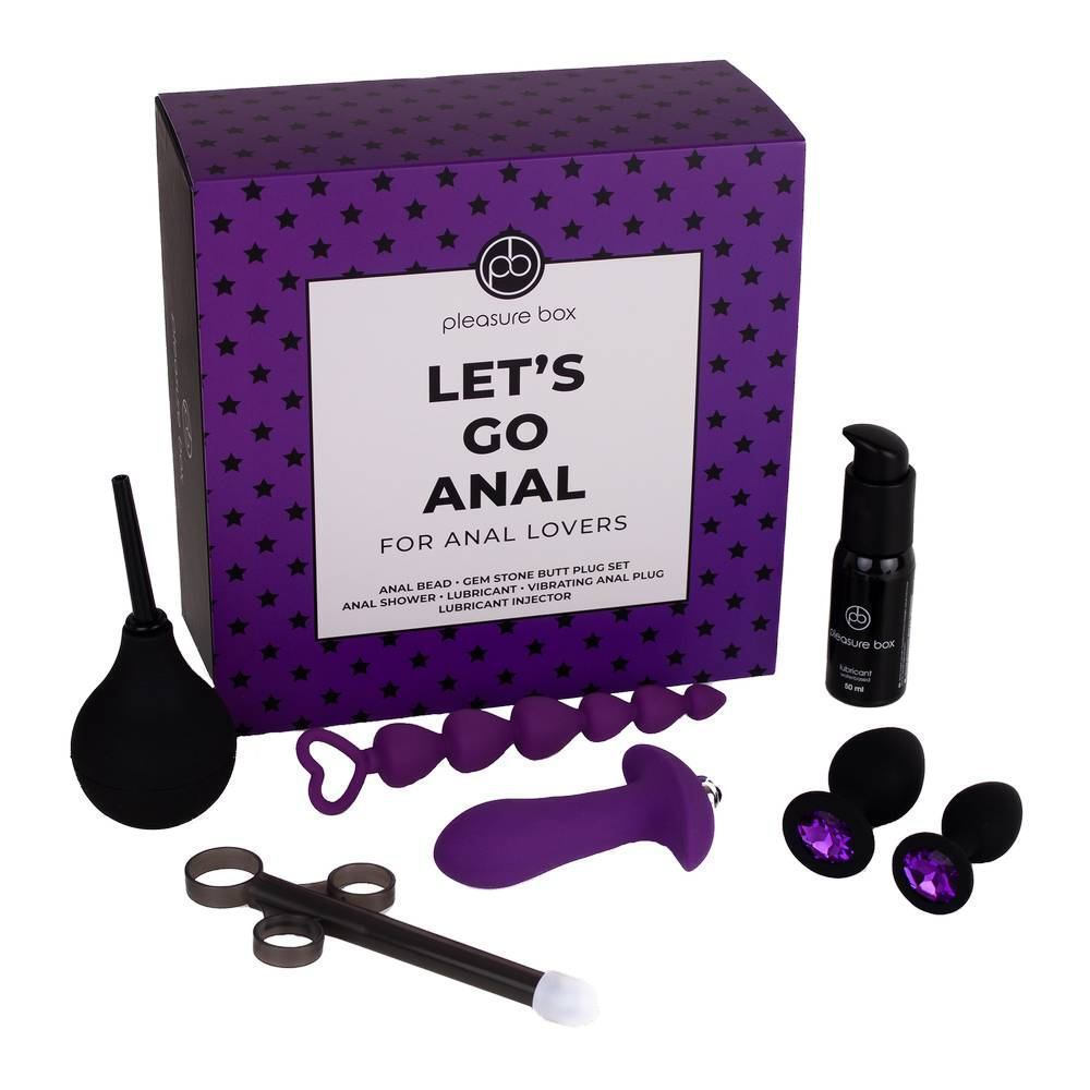 Dream Toys Anal Vibrator Set Small Gray
