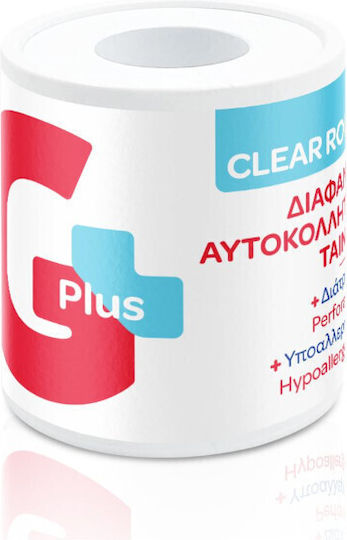 GPlus Clear Roll Διάφανη Επιδεσμική Ταινία 5cm x 5m
