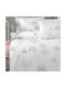 Beauty Home Baby Sheets Set Crib Cotton Rotten Apple Multicolored 100x150cm 4pcs