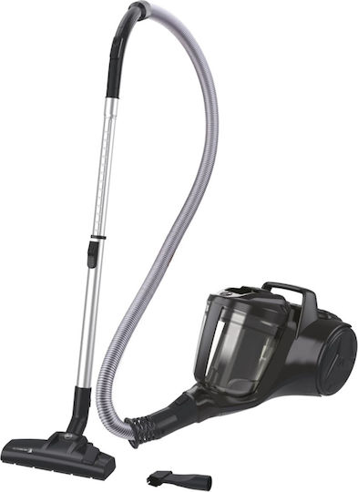 Hoover HP105HM 011 Прахосмукачка 700W С контейнер 2лт Черна