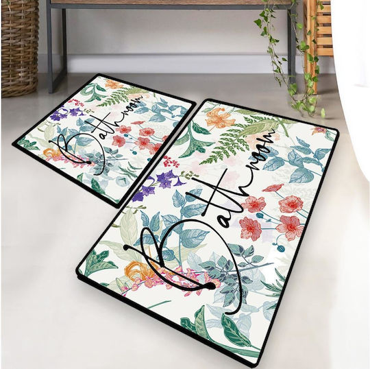 Set Covoare de baie Asir Group Multicolore 2bucți