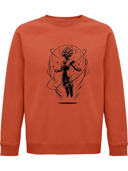 Hanorace Dragon Ball Portocaliu