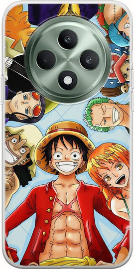 One Piece Oppo Reno 12 F 5G Flexibles TPU Transparentes Silikon