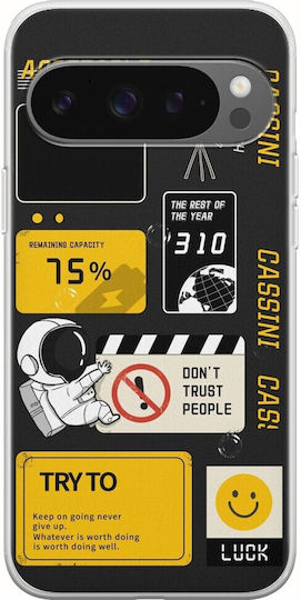 Don't Trust People Google Pixel 9 Pro 5g Flexible TPU Transparent Silicone