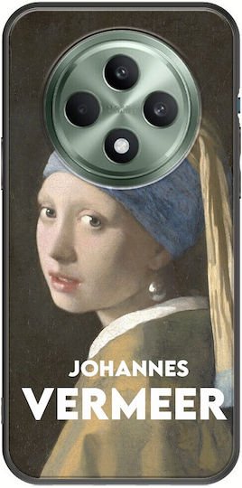 Johannes Vermeer Oppo Reno 12 F 5G Black TPU Black Silicone