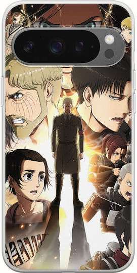 Attack On Titan Google Pixel 9 5g Flexible Tpu Διάφανη Σιλικόνη
