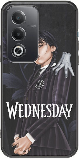 Wednesday Oppo A80 5g Black Tpu Μαύρη Σιλικόνη