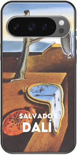 Salvador Dali Google Pixel 9 5G Black TPU Black Silicone