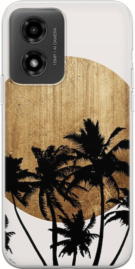Miami Beach Motorola Moto G04 Flexible Tpu Διάφανη Σιλικόνη