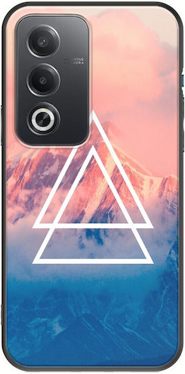 Wilde Berge Oppo A80 5g Schwarzes TPU Schwarzes Silikon