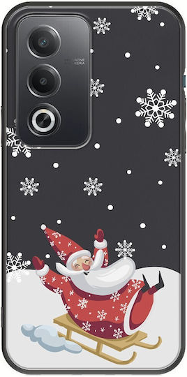Happy Santa Oppo A80 5g Black Tpu Μαύρη Σιλικόνη