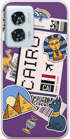 Ticket To Cairo Motorola Edge 50 Fusion 5G Silicon TPU Transparent Flexibil