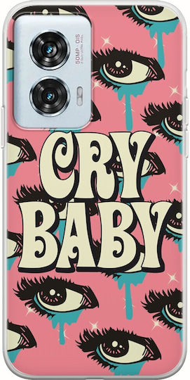 Cry Baby Motorola Edge 50 Fusion 5G Flexibles TPU Transparentes Silikon