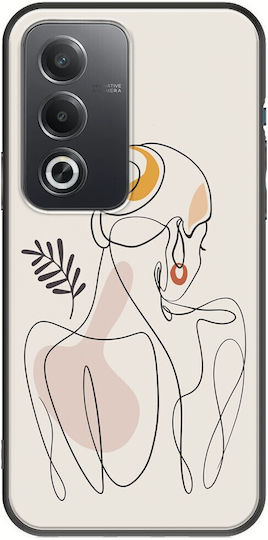 Pose Oppo A80 5g Schwarzes TPU Schwarzes Silikon