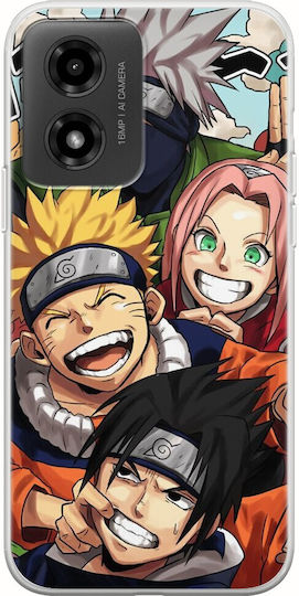 Anime Naruto Motorola Moto G04 Flexible Tpu Διάφανη Σιλικόνη
