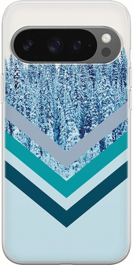 Гъвкав прозрачен силиконов калъф Forest за Google Pixel 9 Pro 5g