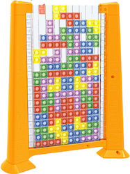 Tetris Puzzle Tangram Flippy Intelligence Game 70 Multicolored Pieces 3d Montessori Interactive Plastic Includes Dice Piece Storage Bag Age 6 Above 23 X 19.8 X 5 Cm Frame