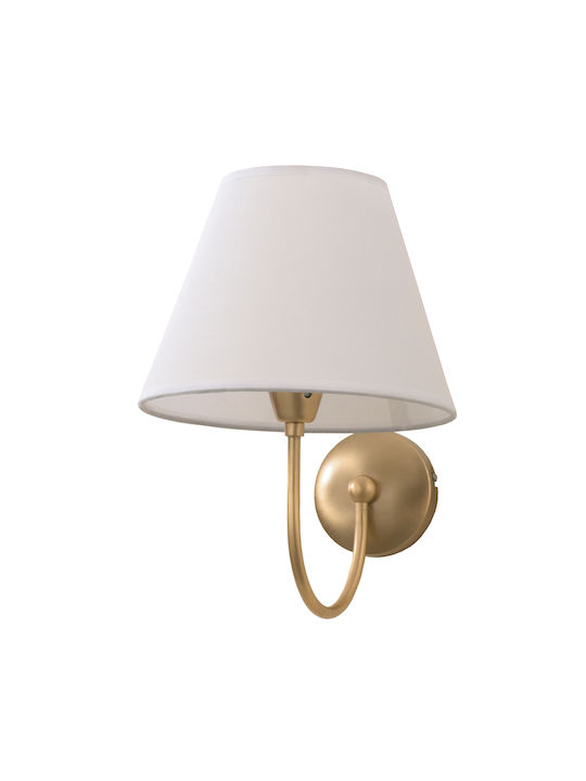Inlight Classic Lamp Wall with Socket E14 Gold 23cm